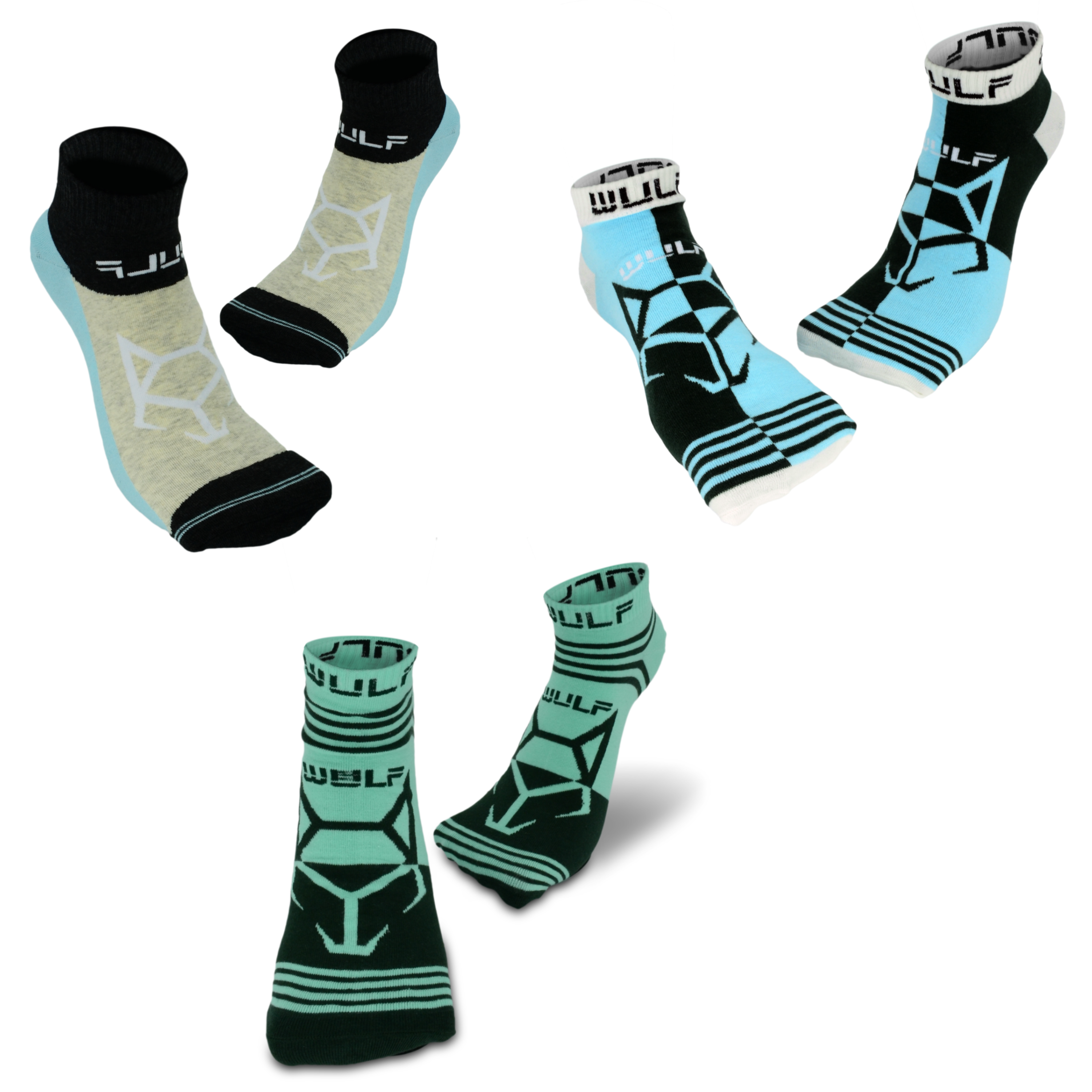 Mens Ankle Socks 3-Pack
