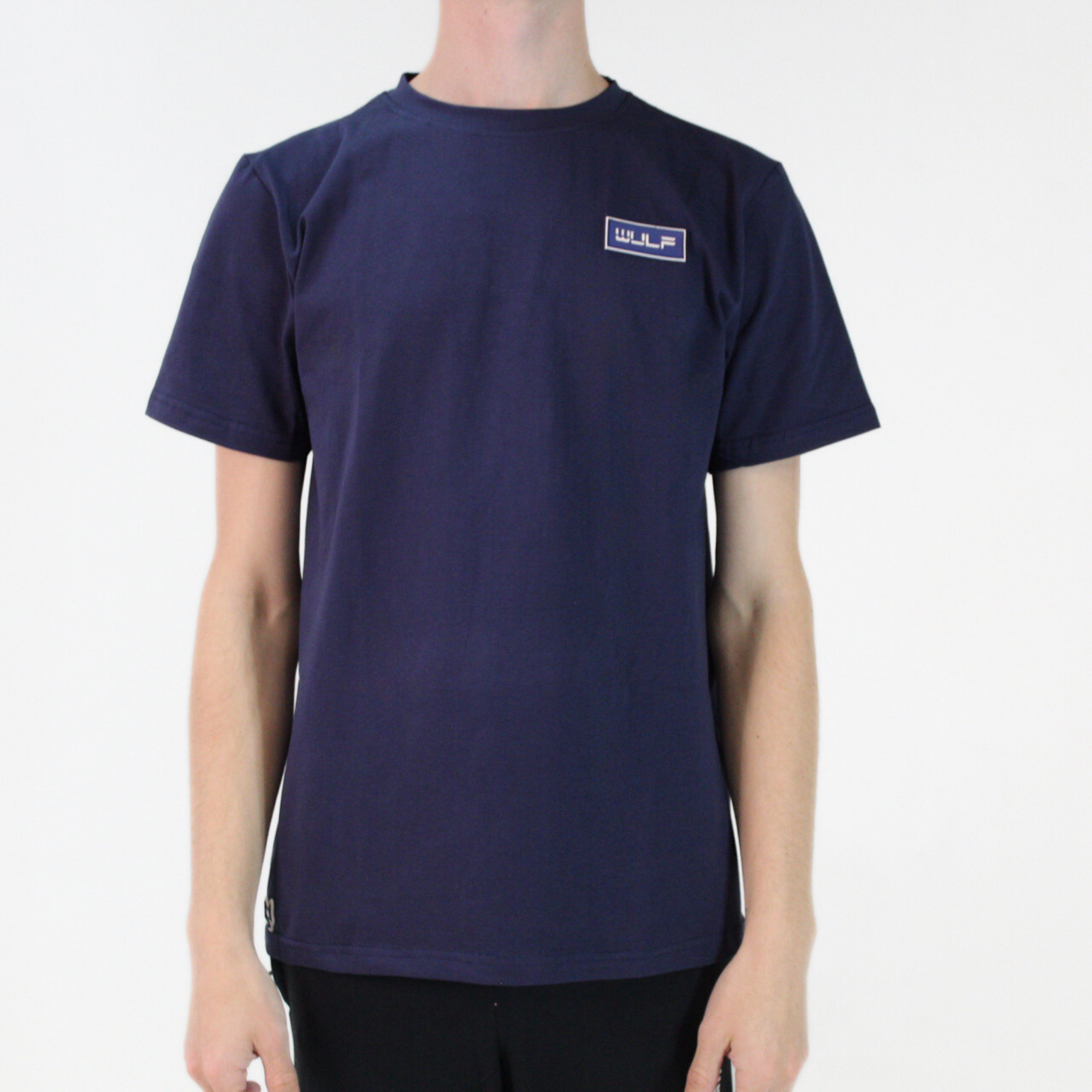 Men’s T-Shirt Navy Blue with White Logo