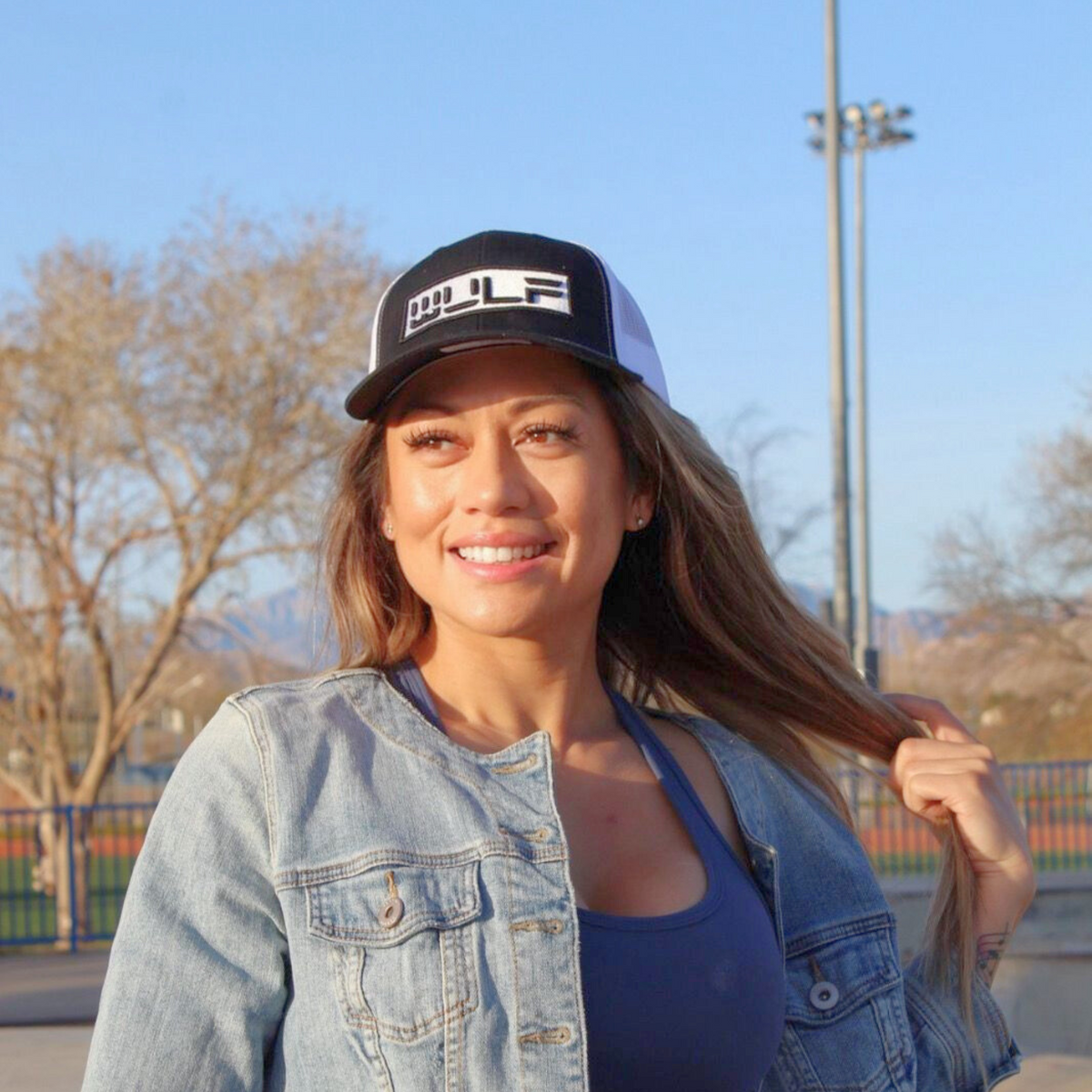 Buy Black with White WULF Logo - Snapback