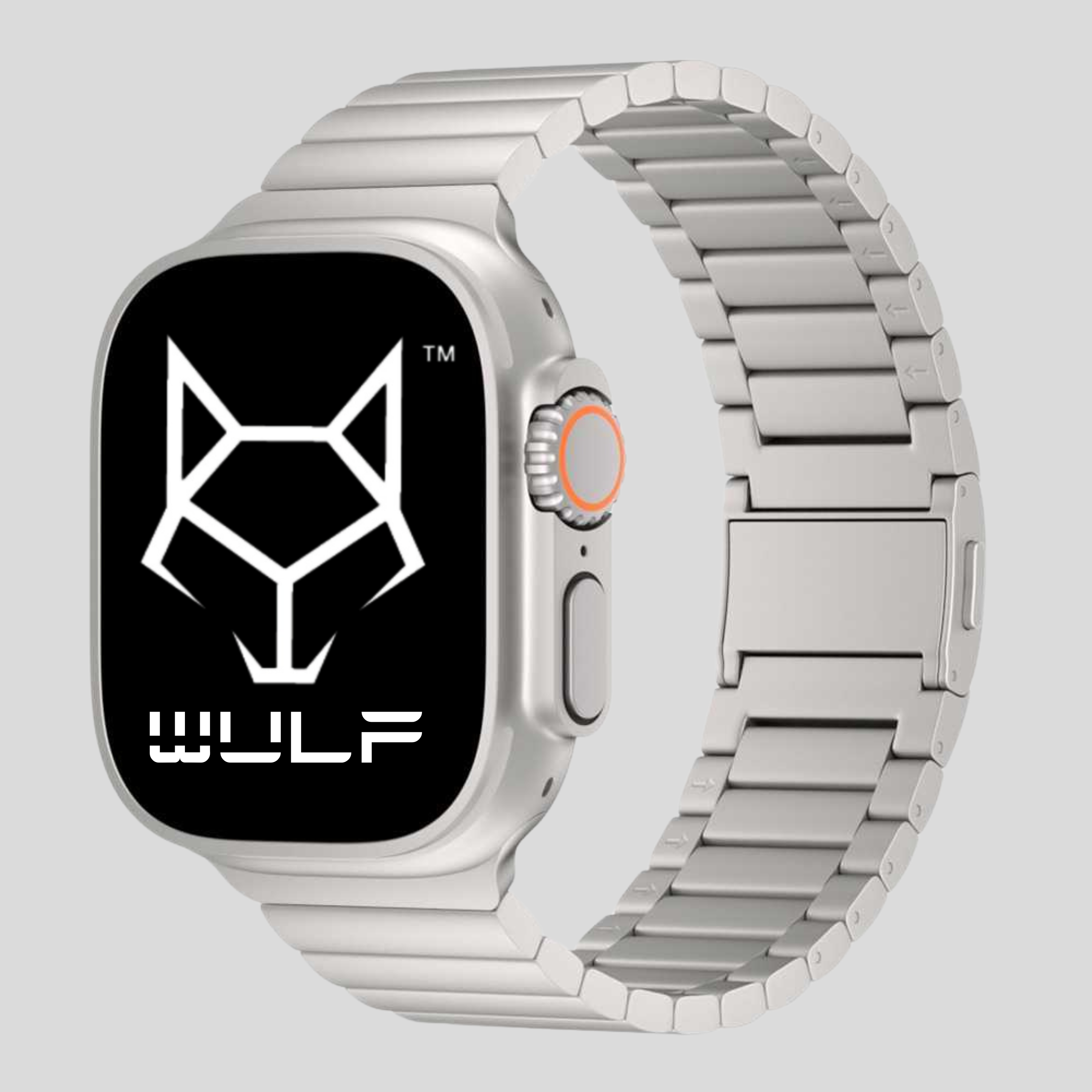 WULF Titanium Premium Watch Band - Made for the Apple Watch