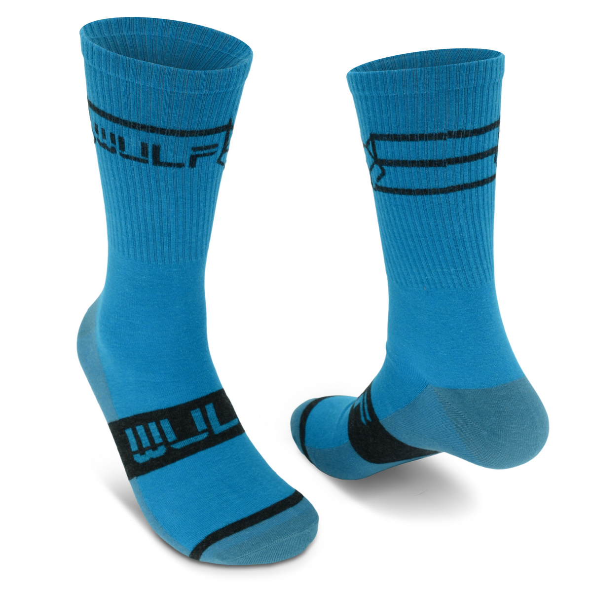 Introducing our extraordinary Wulf-Wear Men’s Crew Socks, the perfect blend of accessories and essentials in high-end athletic wear. These socks offer a barely-there feel, providing unlimited comfort and exceptional cushioning to elevate your stride and athletic fashion. 