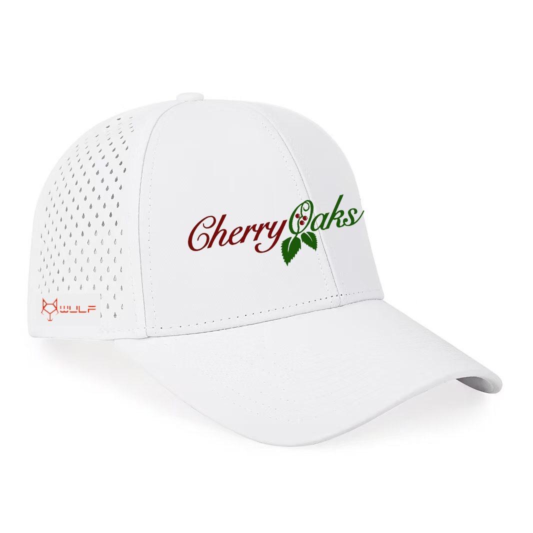 Cherry Oaks Icon Mesh White Golf Hat - The Ultimate Golf Companion (Copy)