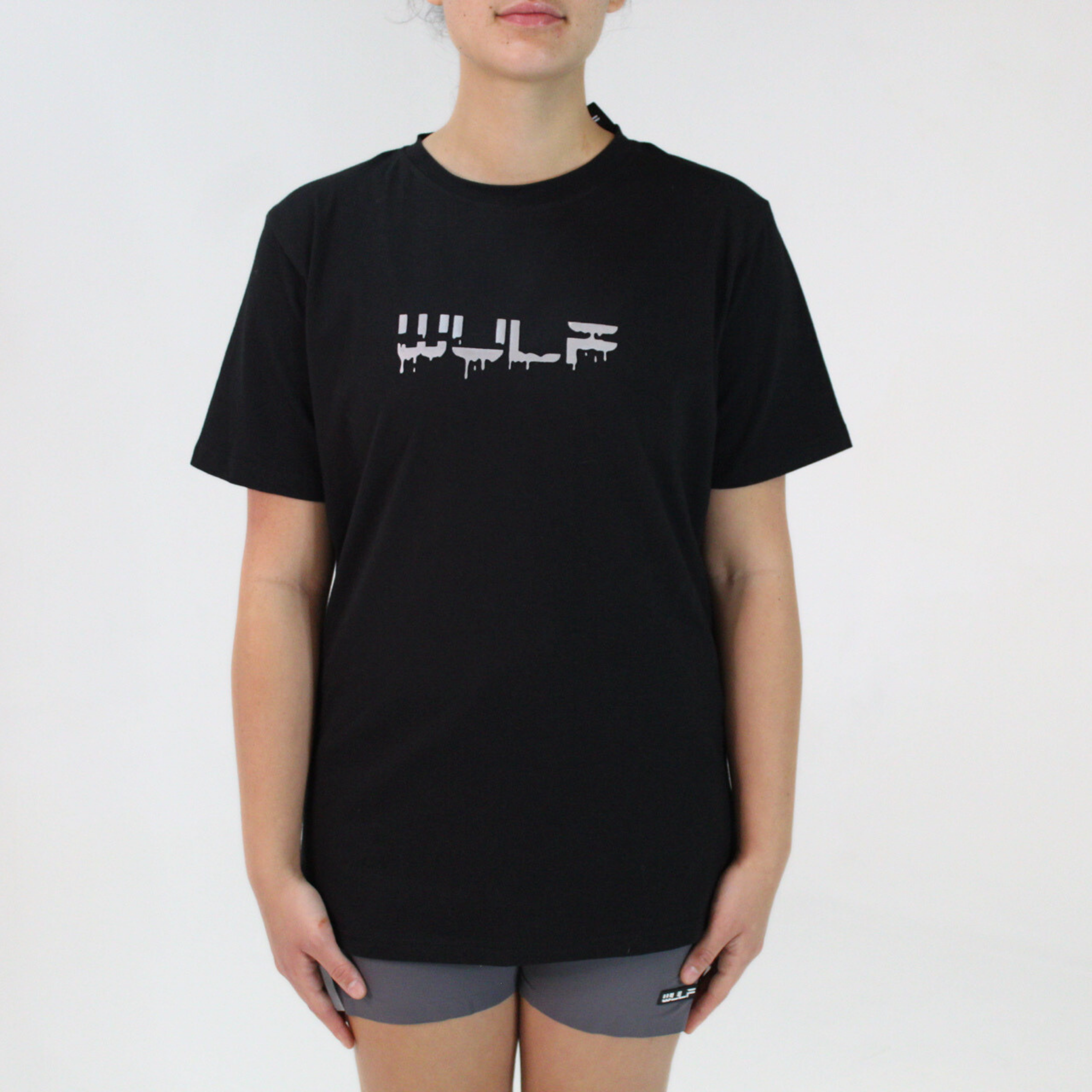 Men’s T-Shirt Black with Wulf Drip Logo