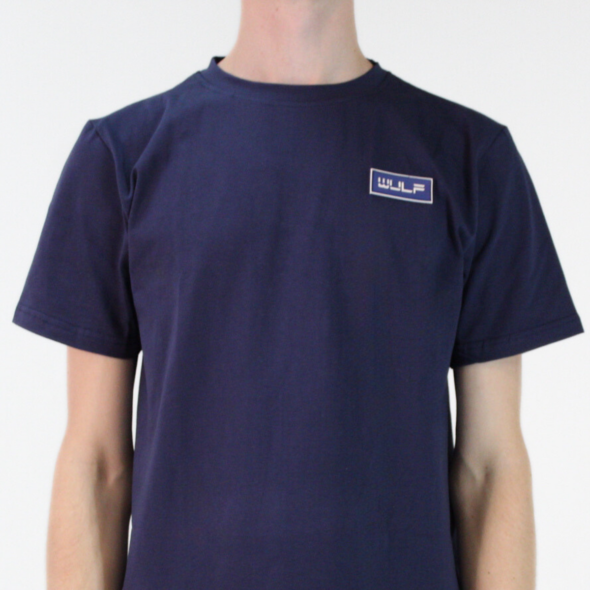 Men’s T-Shirt Navy Blue with White Logo