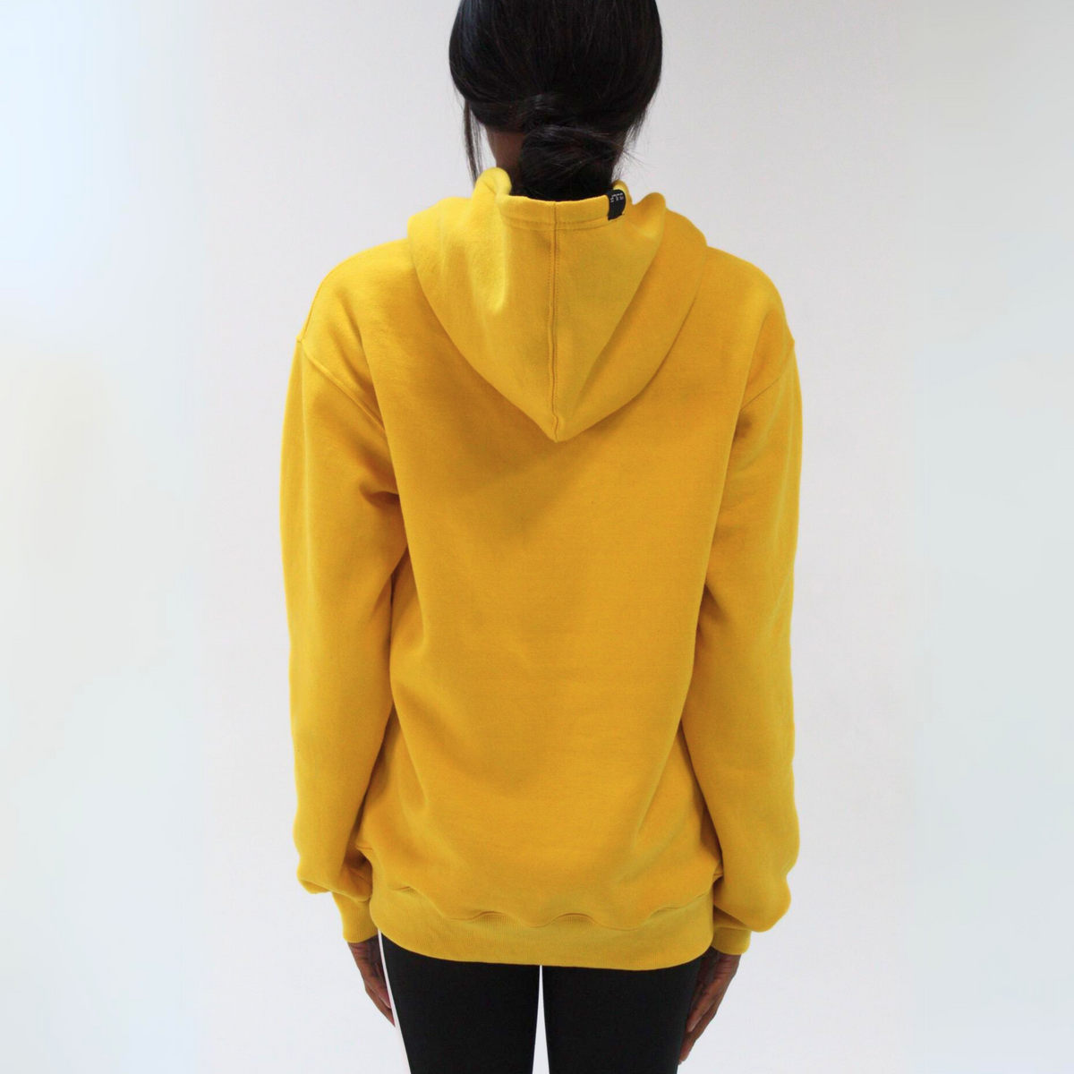 Men’s Kangaroo Pocket Hoodie Yellow