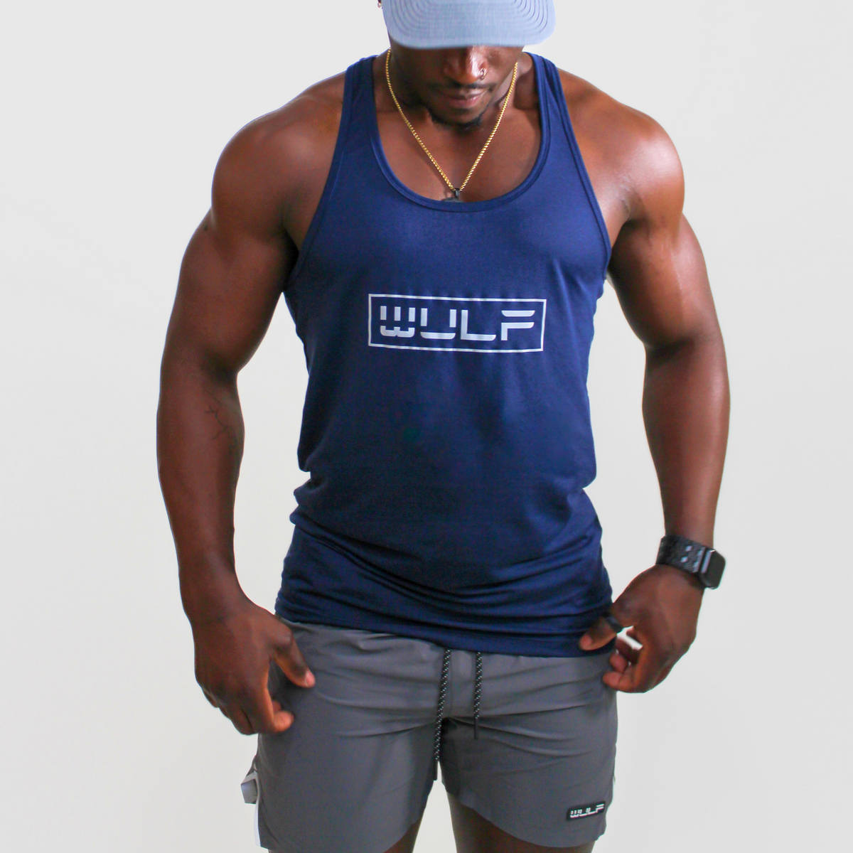 Men’s Tank Navy Blue