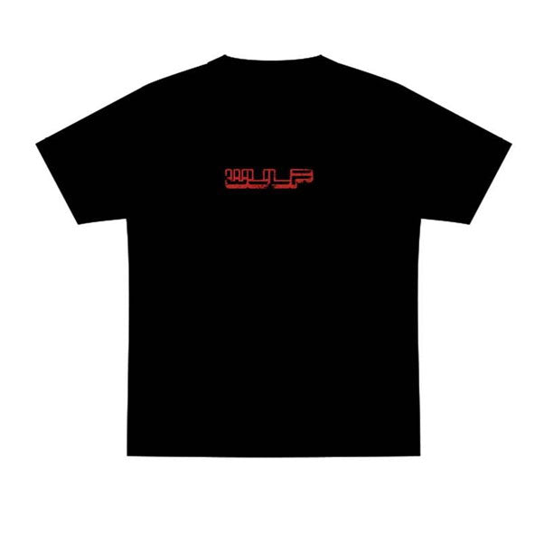 Men’s T-Shirt Black with Red Logo
