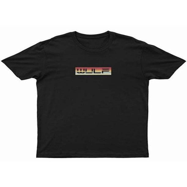 Men's T-Shirt Black with Vintage Logo