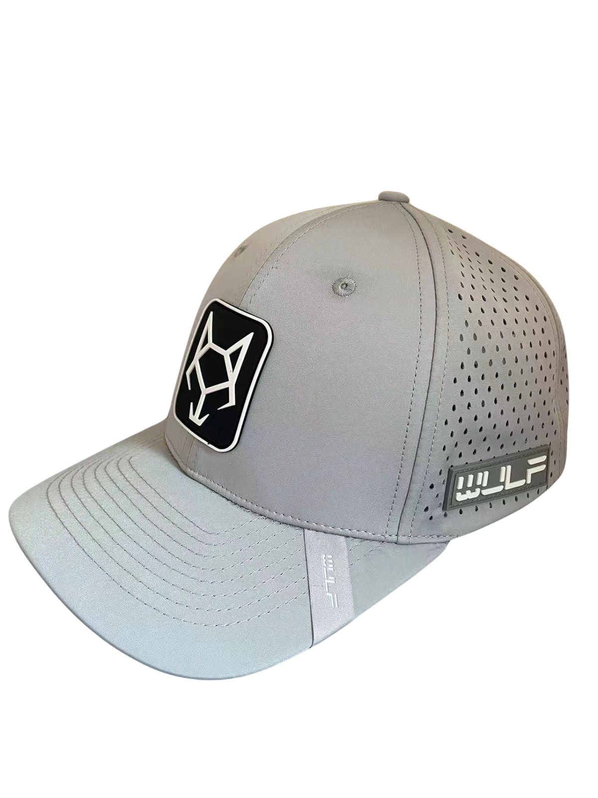 WULF Gray Hat with WULF Square Icon