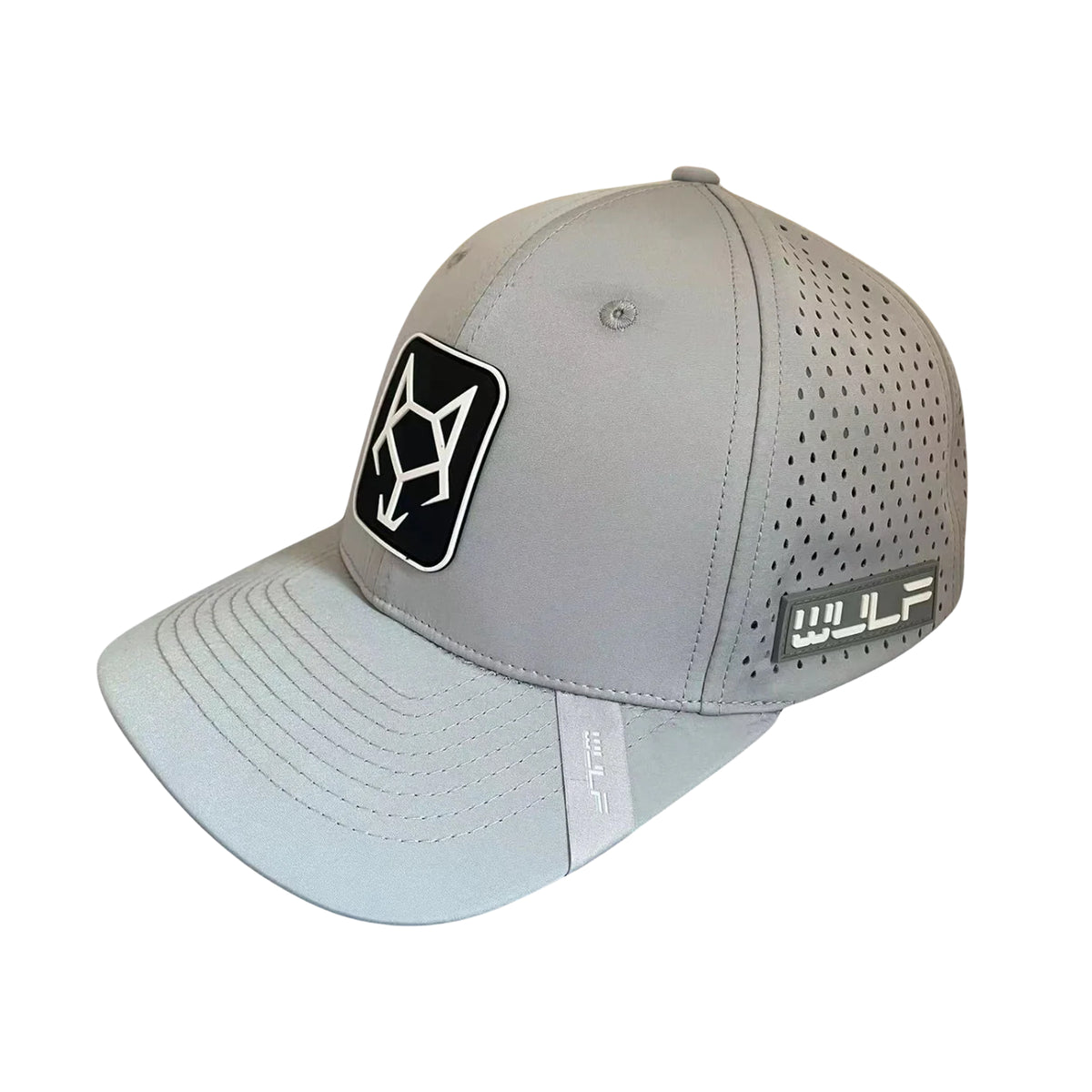 WULF Gray Hat with WULF Square Icon